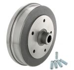 Brake drum with Porsche PCD rear (each) Beetle 8.1967 and later Karmann Ghia 8.1967 and later